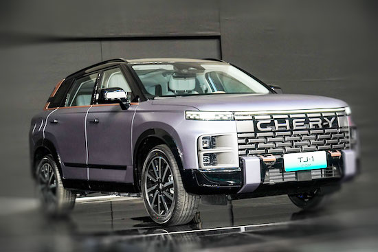 定位“四驱精致悦野SUV”，奇瑞TJ-1惊艳亮相，开启悦野新时代