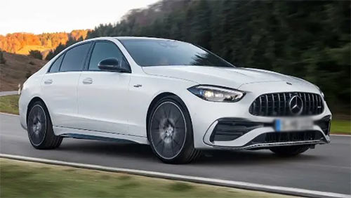 「奔驰跑车」2023款奔驰AMG C43 亮相