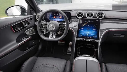 「奔驰跑车」2023款奔驰AMG C43 亮相