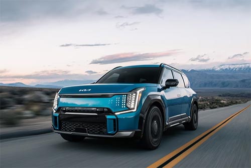 2024款起亚EV9首款主流三排电动汽车