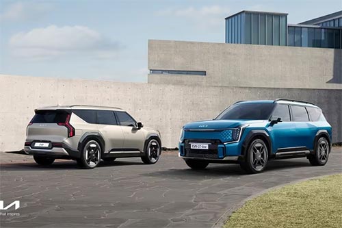 2024款起亚EV9首款主流三排电动汽车