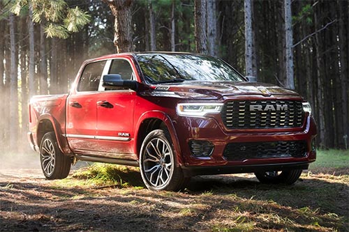 2025 Ram 1500放弃了V8发动机，增加了涡轮增压器和新技术