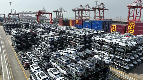 中国全年汽车出口将超越日本 首居全球第一
