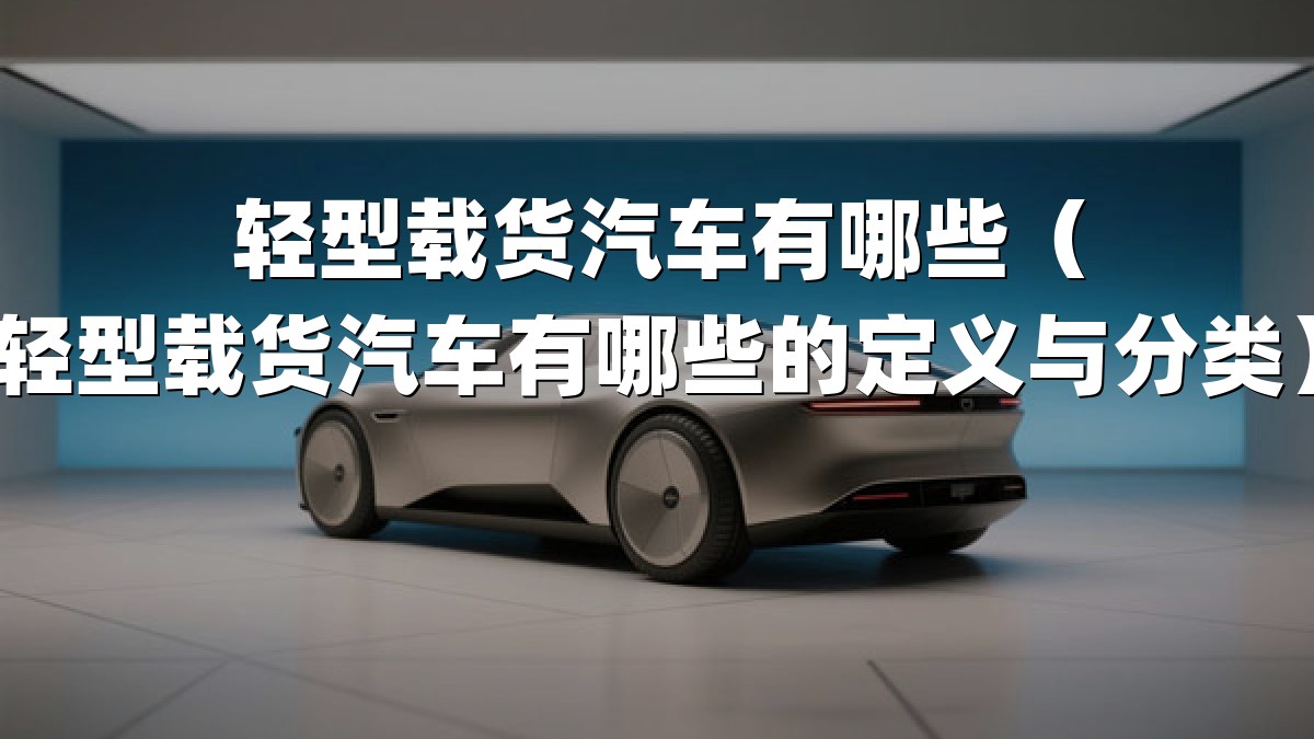 轻型载货汽车有哪些（轻型载货汽车有哪些的定义与分类）