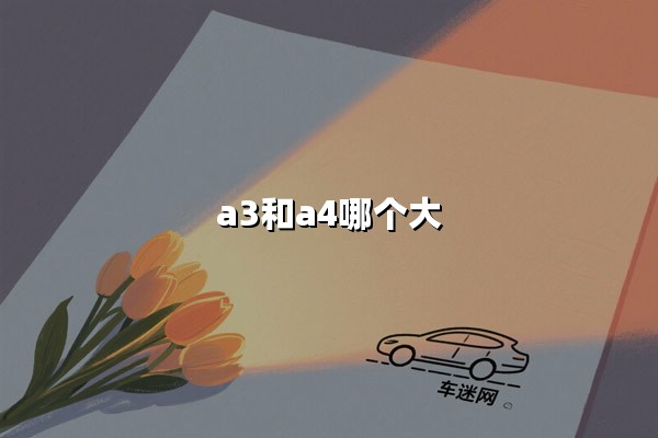 A3和A4哪个大（a3和a4纸张大小对比）？一张图看懂国际标准纸张的奥秘