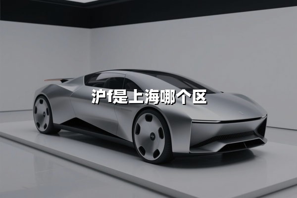 沪F是上海哪个区(沪F是上海哪个区的车牌号码)