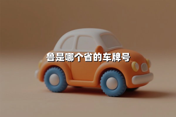 鲁是哪个省的车牌号(鲁车牌号字母对应城市)