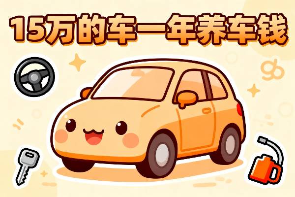 15万的车，一年养下来要花多少钱？